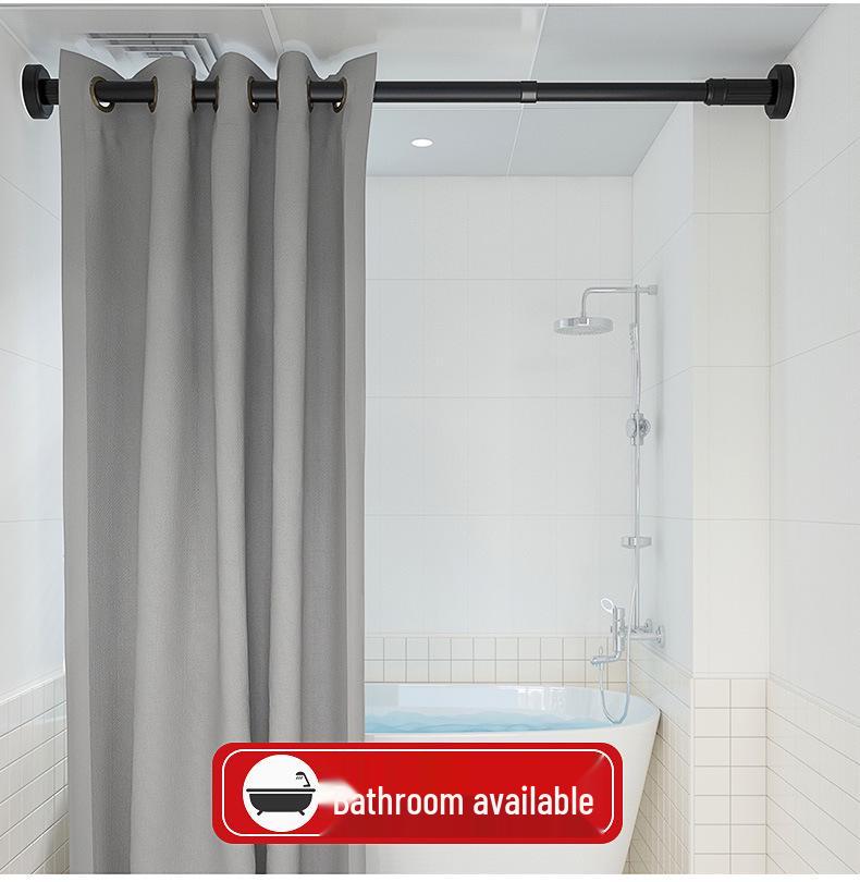 Teleskopische Edelstahl Kleider- & Duschvorhangstange