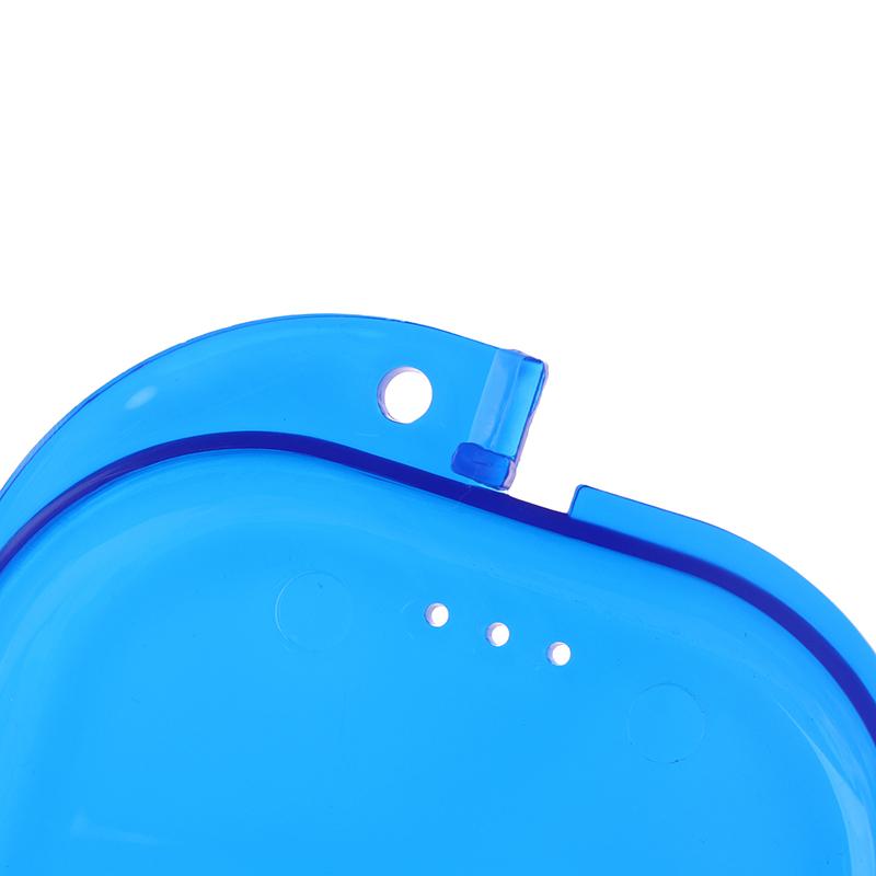Falsche Zähne Kieferorthopädisches Etui Dentaler Retainer Mundschutz Prothesen Aufbewahrung Kunststoffbox Mundhygieneartikel Organizer Mit Bürste