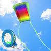 SALUDABLE Kite Kite Winder and Reel Set (Rainbow Reel B Set) - Kite Flies Well, Includes Storage Bag, and Is Ready To Play