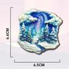 Norway Souvenirs Northern Europe Fridge Magnets Iceland Arctic Finland Aurora Refrigerator Stickers Home Decor Wedding Gifts