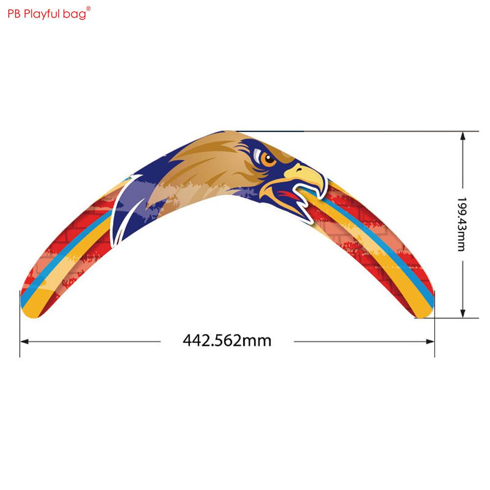 Professional EVA Outdoor Flight Boomerang Adult Child Outdoor Sports Game Toy Soft Safety Boomerang AC164 6