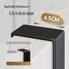 Punch-Free Aluminum 6-Hook Door & Wall Hanger