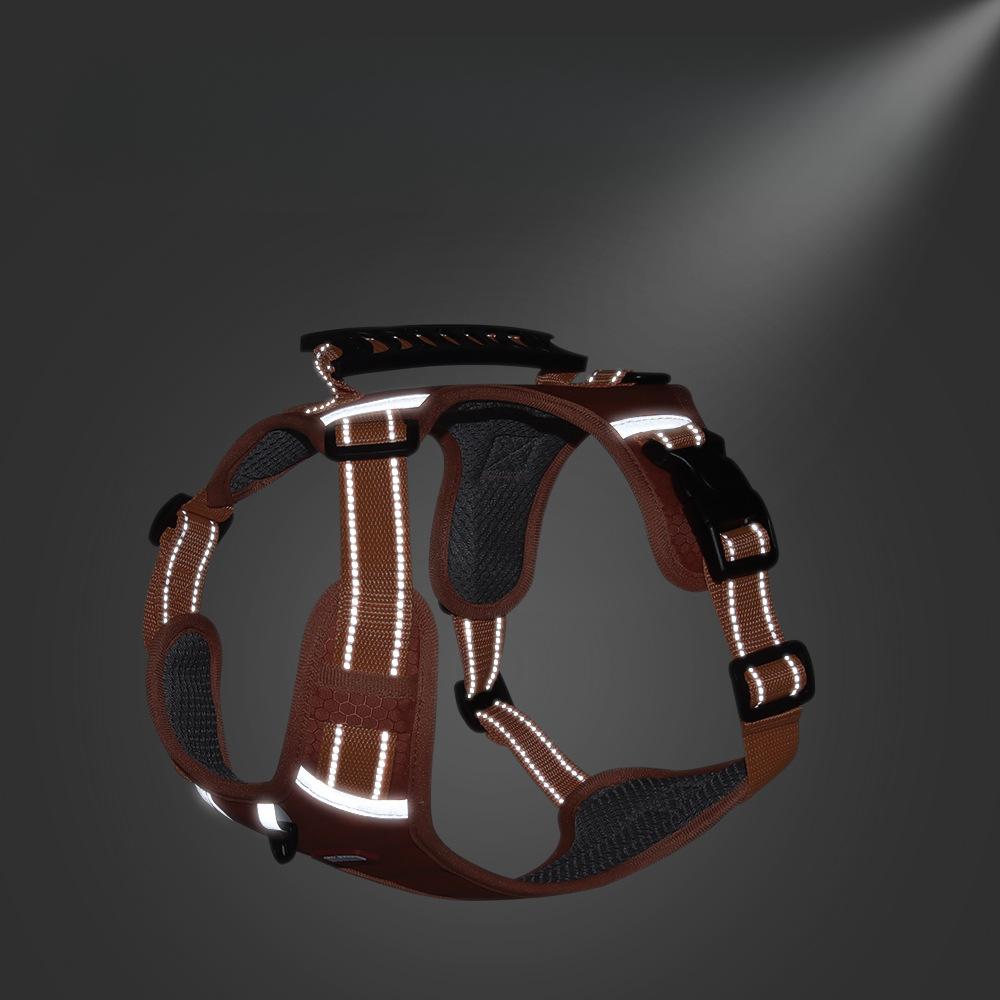 New Pet Chest Strap Vest Type Reflective Large Dog Chest Strap Explosion-proof Dog Traction Rope