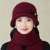 Women's Cozy Knitted Winter Beanie Hat, Korean Style Thick Warm Knit Cap, Adjustable Closure, Lightweight, Fits Well