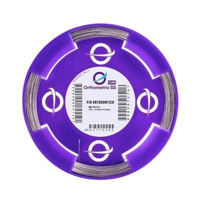 OrthoMetric SS CrNi Elastické tvrdé dráty kulaté v roli 50g
