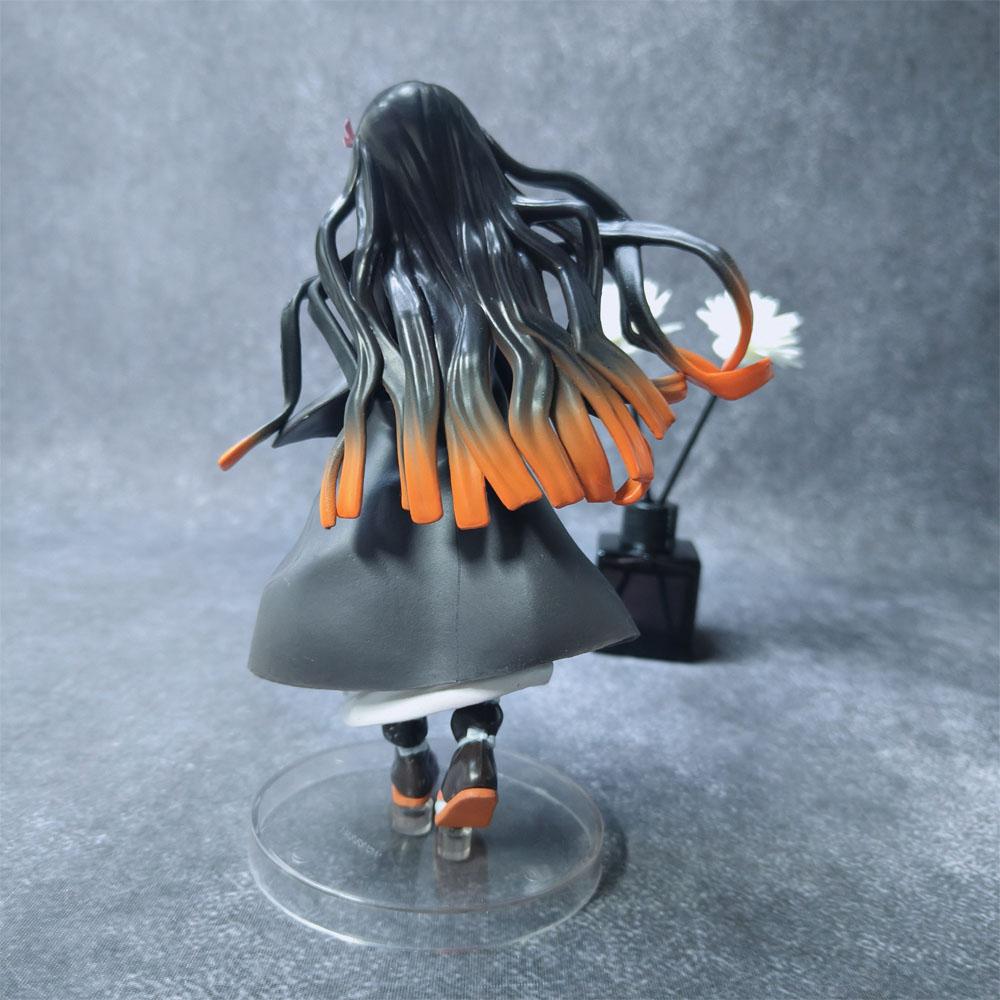 18cm Anime  Figure Kamado Nezuko Statue Model Toy Doll Collection Kids Statue Desktop Decoration Gifts