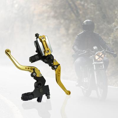 2 buc. 22 mm CNC frana disc hidraulica pompa superioara ambreiaj motocicleta frana de mana