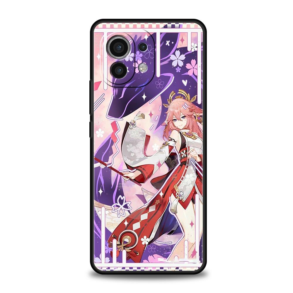 Genshin Impact Landscape Phone Case For Xiaomi 14 13T 12T Pro 12 13 11 Ultra Mi Note 10 Lite 10T 5G 11X Pro 11T 11i 9T Cover