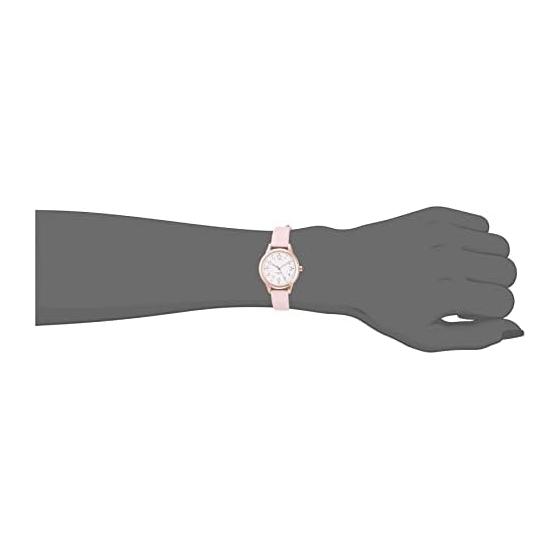 [Fieldwork] Waterproof Juvia Analog Leather Strap ST257p-3 Women's Pink