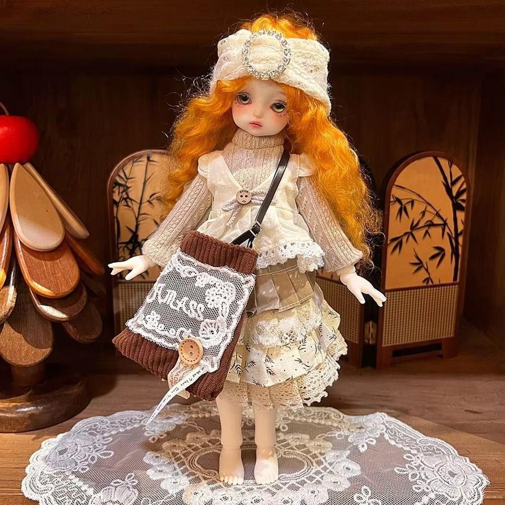 Dress Up Bjd Doll Clothes Casual Style Mini Doll Dress BJD Enthusiasts 1/6 Dolls Clothes  30cm