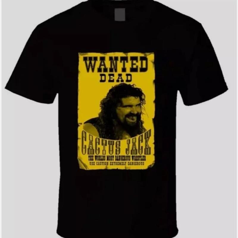 Cactus Jack Wanted Dead 90S Black T Shirt