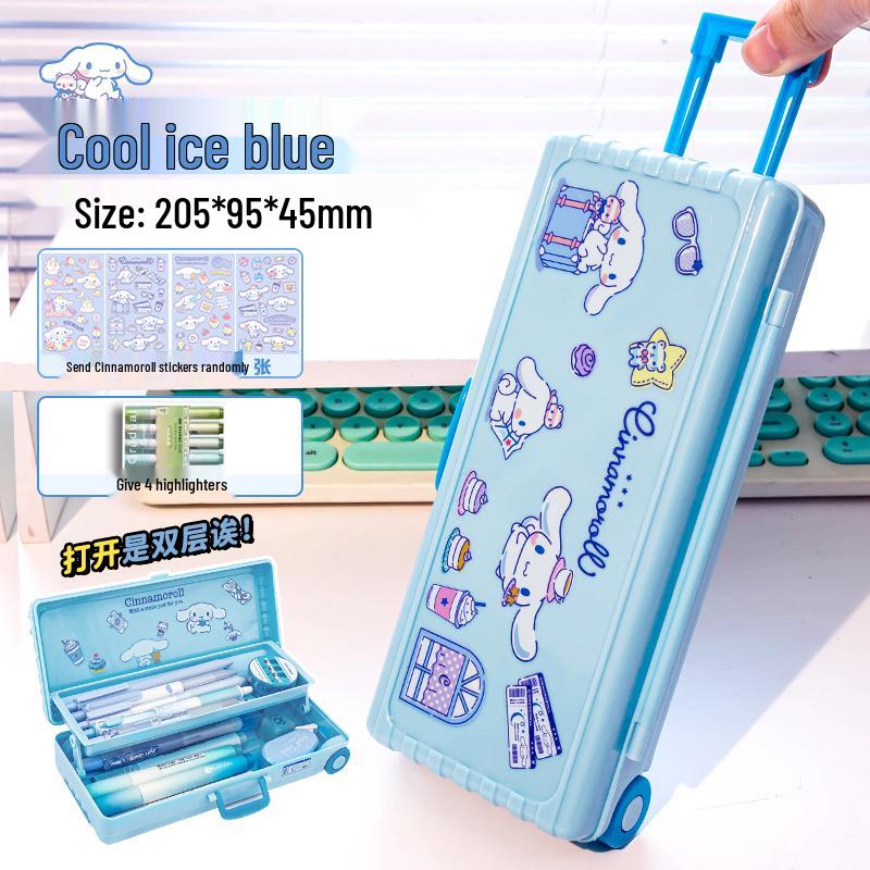 Estuche de Lápices de Dibujos Animados Lindo para Estudiantes de Primaria