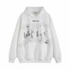 Unisex Oversized Hoodie With Streetwear Graphic Print Loose Fit Cotton Blend Pullover Fall Casual Wear