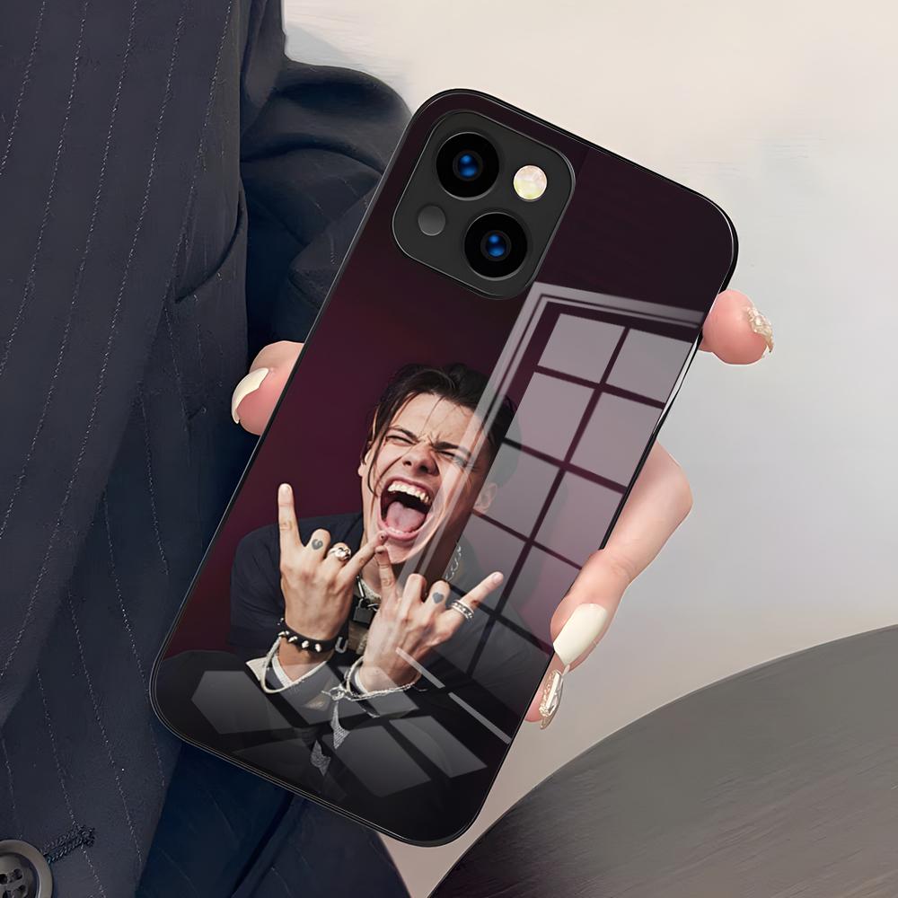 Singer Y-Yungblud Phone Case For IPhone 17 Pro Max 15 Pro 16 14 Plus 12 13 Mini 11 Pro Shockproof Glass Cover