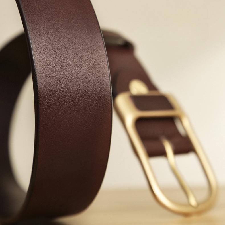 Men's Fashion Belts 125cm High Quality PU Material Waistbands Zinc Alloy Buckle Fashion Belts Men's Suit Accessories
