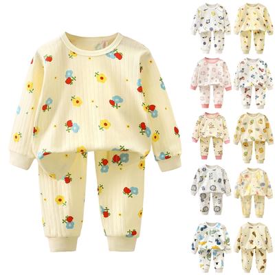 Çocuk Erkek Ve Kız Ev Giyimi Ve Pijama Uzun Kollu Üst Ve Pantolon Setleri