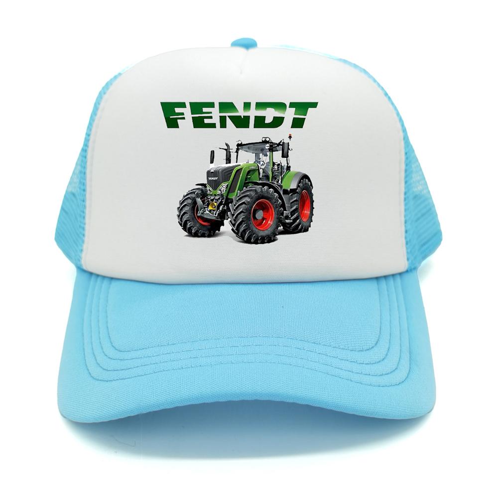 Berretto da camionista Fendt Unisex Divertente Trattore Agricolo Agricoltura Cappello Fendt Cappellino da baseball Fresco Estivo Berretti Unisex a Rete