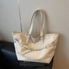 Bolso tote de gran capacidad para mujer, bolso de hombro cruzado