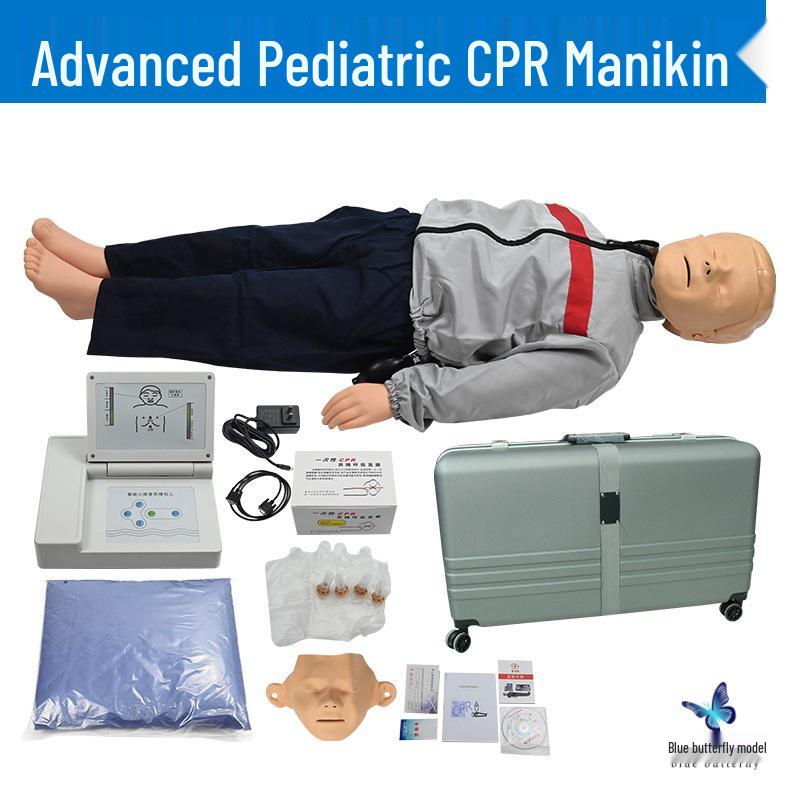 Advanced Pediatric CPR Simulator Model CPR170: Medical Emergency First Aid Manikin