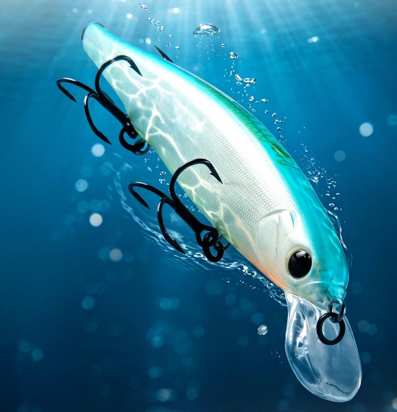 BEARKING 112mm 15g Floating Fishing Lure, Dives 1.5m, Model M111