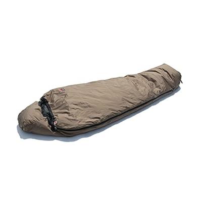 NANGA x3ten Vlastní spací pytel, Ultra vodoodpudivý Auroratex 800DX, Béžový, Vlastní barva (Krátký)