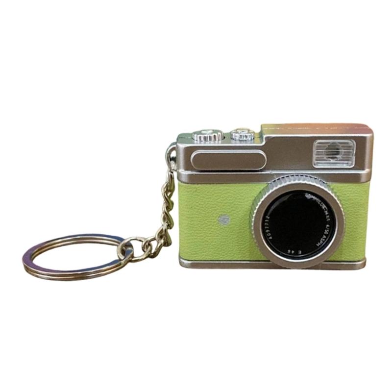 Kreatives Design Mini-DSLR-Kamera Leuchtender Schlüsselanhänger Inklusive Licht-Soundeffekt für Stilvolle Geschenke und Partys Persönliche Nutzung