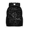 Dungeon Dragon Cats  Backpack for Men Women Cool High School Business Daypack Laptop Computer Canvas Bags Gift