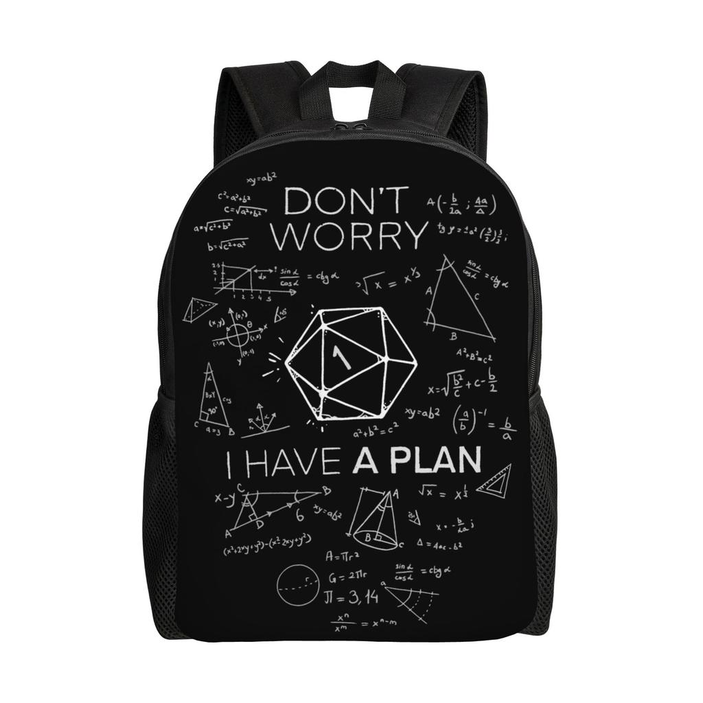 Dungeon Dragon Cats Backpack for Men Women Cool High School Business Daypack Laptop Computer Canvas Bags Gift