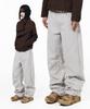AAKAM Kpt Semi Wide Denim Pants (White)