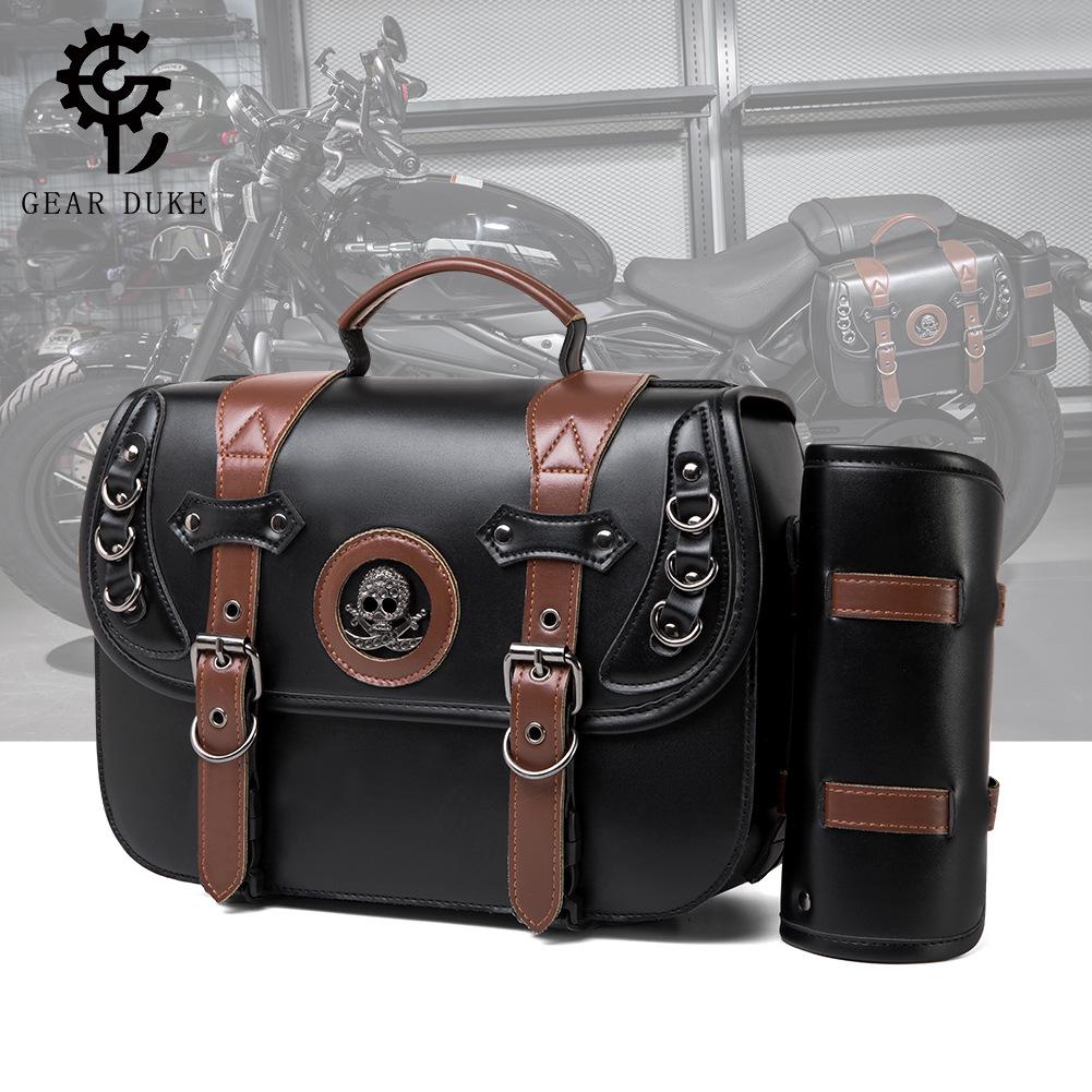 Harley Motorradzubehör: Rider Satteltaschen Seitenkoffer Cruiser Taschen