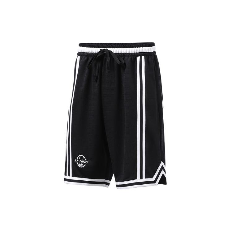 Li Ning Basketball Shorts Men s Black AAPR353-1 L