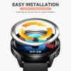 Minimalistisk PC-ram för Xiaomi Watch S4/S3 Bekväma plastskyddsringar Reptåliga Slitstarka Klockfodral