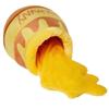 Calda Tana in Peluche Winnie the Pooh con Vasetto di Miele per Gatti e Cani - Design Carino Semi-Chiuso