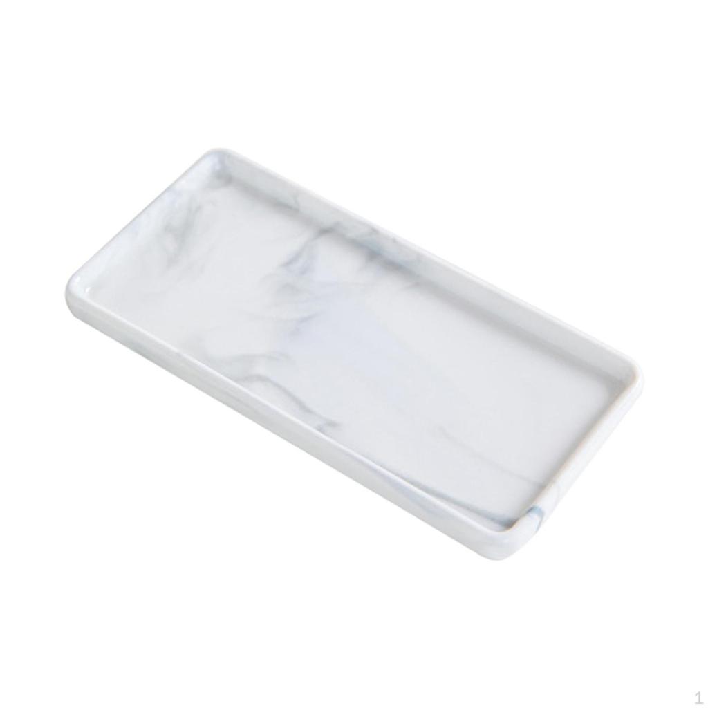 Ceramic Bathroom Vanity Tray Classic Rectangle For Dining Room Wedding Home