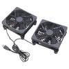 1Set 120mm USB Double Oil Bearing Fans For Desktop And Electronic Devices Quiet And Efficient Cooling