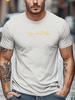 Camicia di Cotone Uomo T-shirt Grafica Avventura Sole Montagna Modello Figura Manica Corta Cotone Traspirante Vestibilità Casual Usura Quotidiana T-shirt