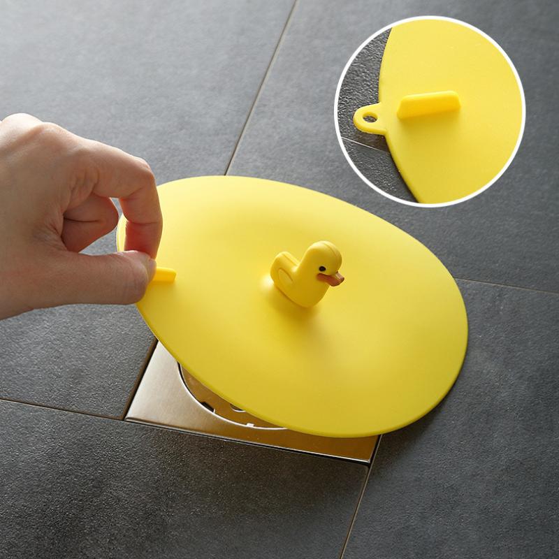 Silicone Floor Drain Cover Toilet Anti-odor Anti-odor Artifact Mat Bathroom Kitchen Sink Cover Sewer Deodorizer