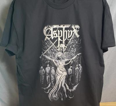 Style Vintage Asphyx Rock Music Black Size S-4XL Tee Shirt Unisex MI251