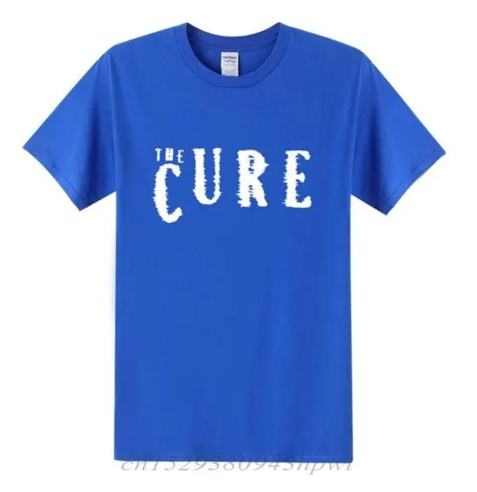 2025 New Hot Summer men tshirt The Cure T Shirt Men HipHop Fashion T-shirt Men O Neck Cotton Punk Classic Tops Tee Free Shipping