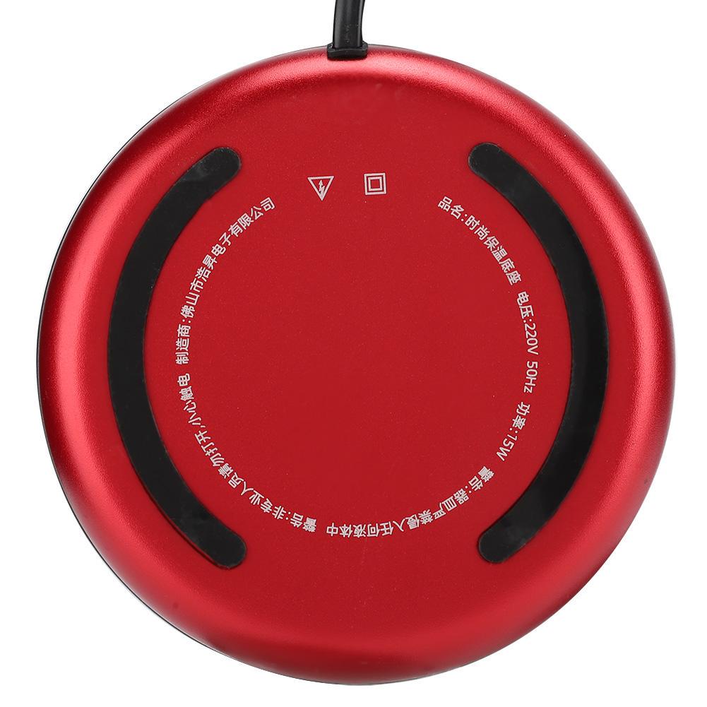 Electric Waterproof Touch Heating Cup Mat Warm Pad for Coffee Tea Milk