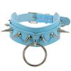 2025 Big O-Round Punk Rock Gothic Chokers Halsketten Damen Herren Leder Spike Niete Niet Nieten Kragen Choker Halskette Statement Schmuck