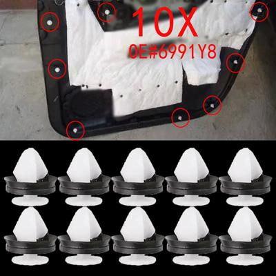 Für Peugeot 206 207 208 307 308 407 807 1007 5008 Expert Partner Citroen C2 C8 C3 C4 Picasso Innenverkleidung Türverkleidung Kartenbefestigungsclips 6991Y8