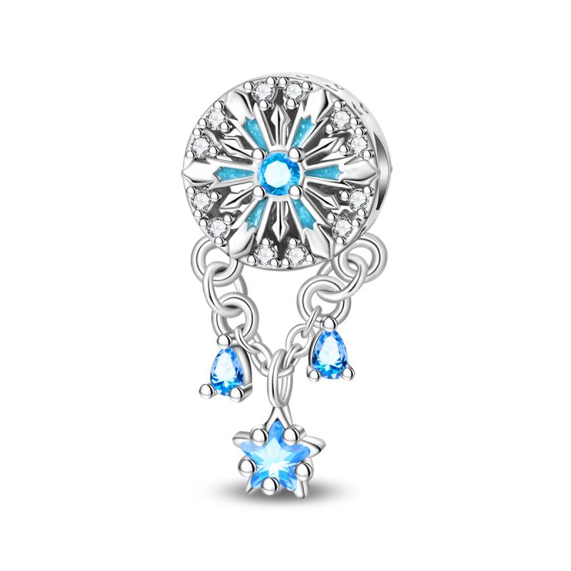 New Copper Christmas Series Bead Women'S Holiday Jewelry Gift Suitable For Diy Original Pendant
