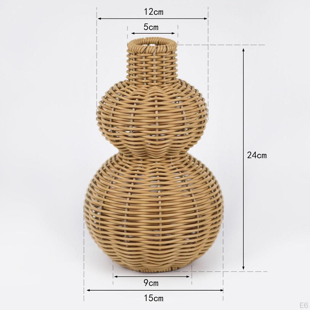 Gewebte Blumenvase, Behälter, Dekorative Vase, für Schlafzimmer