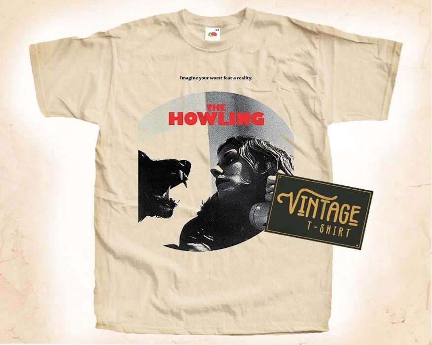 

The Howling T SHIRT Tee Movie Poster Vintage Natural sizes S to 5XL 2XL