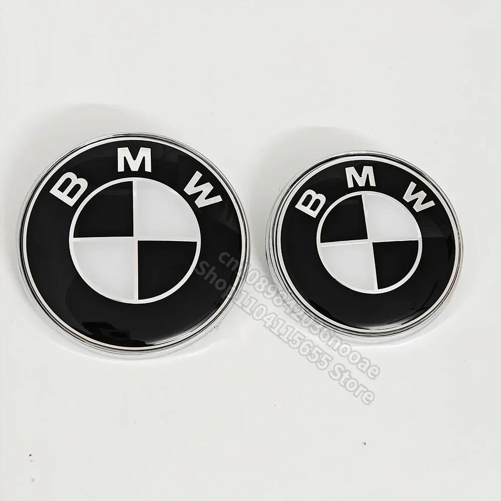 TXMM8 Car Sticker New For BMW Black White Emblem for BMW E90 E60 E39 G20 F10 F20 F30 E46 E92 E87 M1 M2 M3 M4 M5 M6 M8 E63 F02 F03 G16