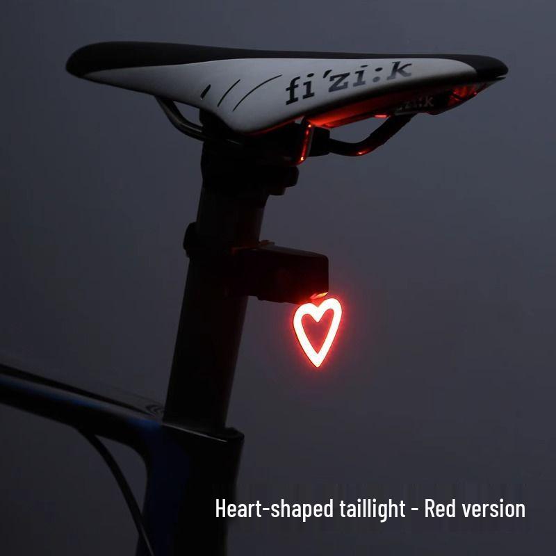 

Mountain Bike Tail Light - Night Riding LED Rear Safety Light with Flowing Meteor Effect
