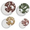Silicone Tray Molds Epoxy Resin Molds Round Fruit Dish Moulds Silicone Material