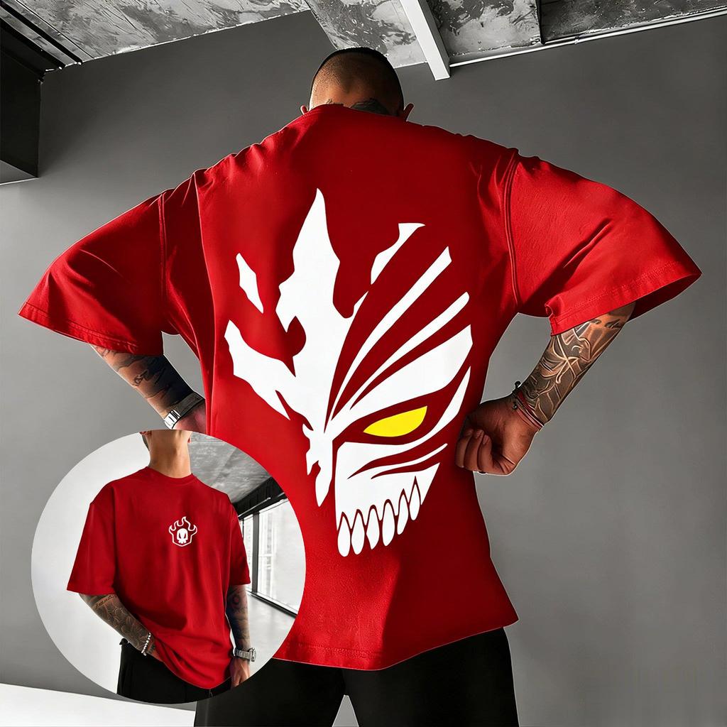 Oversized Vintage Graphic T Shirt Men Women Short Sleeve Tee Japanese Anime Print 2026 Summer Y2k Streetwear Casual Top Harajuku