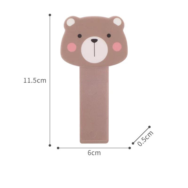 Strong Construction Toilet Lid Handle Easy To Install PP One Hand Operation Cartoon Seat Cover Lifter Household Supplies